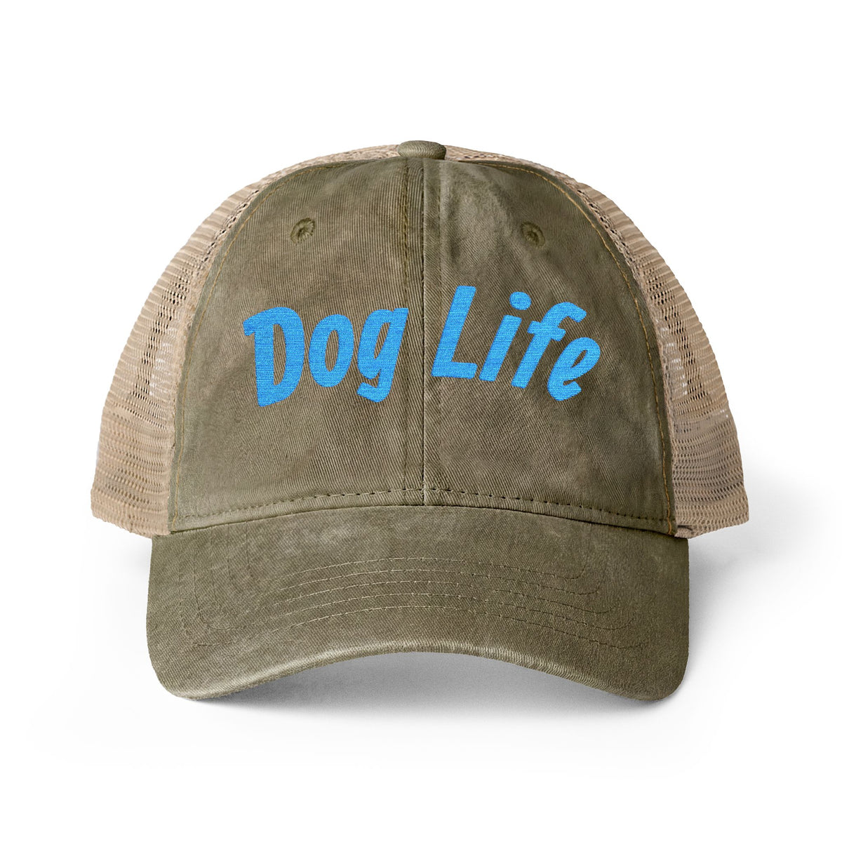 Women's Washed Mesh-Back Cap