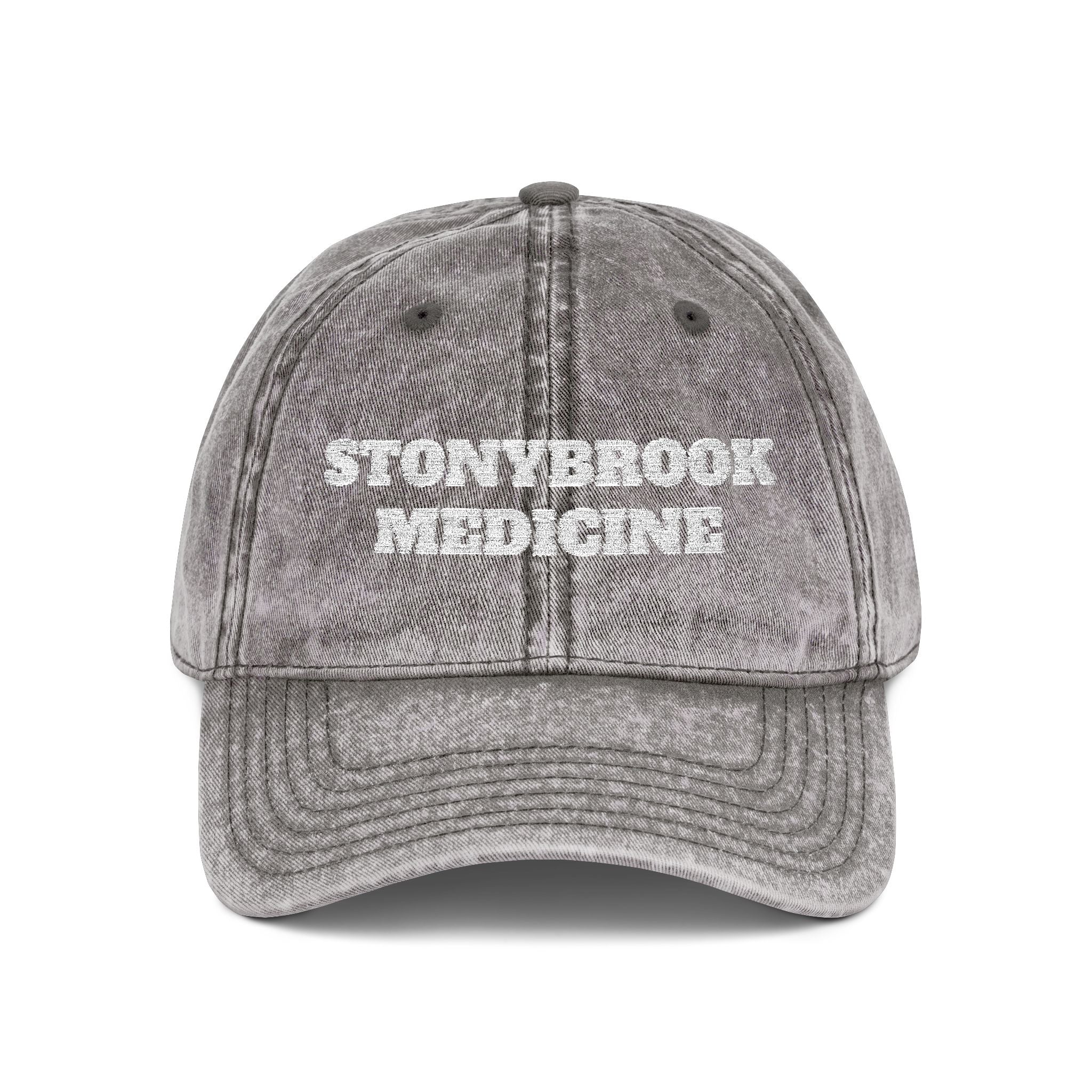 Vintage Embroidered Cap — Support SBU Campus & Hospital Hat