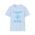 Compass Quote T-Shirt — "You Can't Change the Wind" Motivational Tee