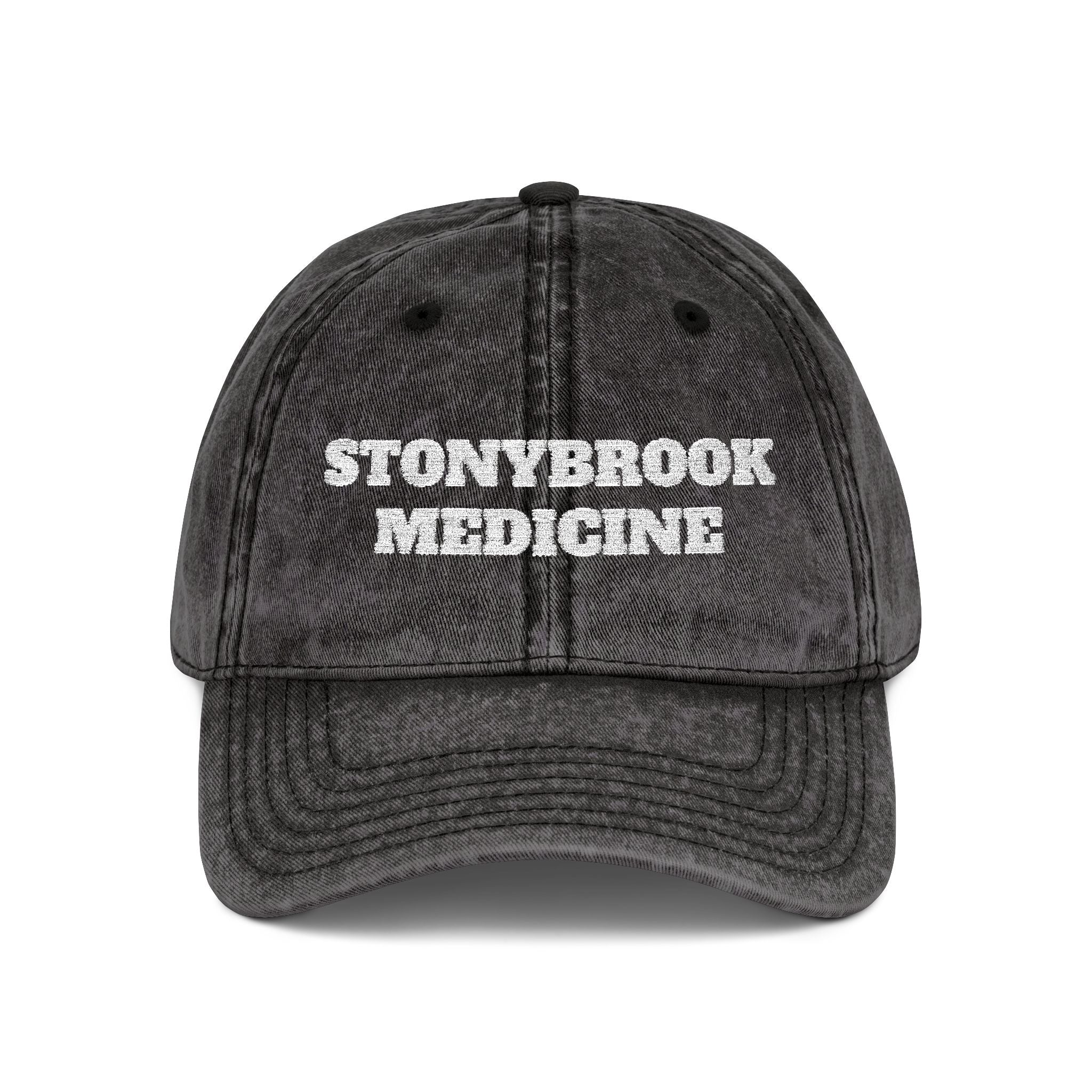 Vintage Embroidered Cap — Support SBU Campus & Hospital Hat