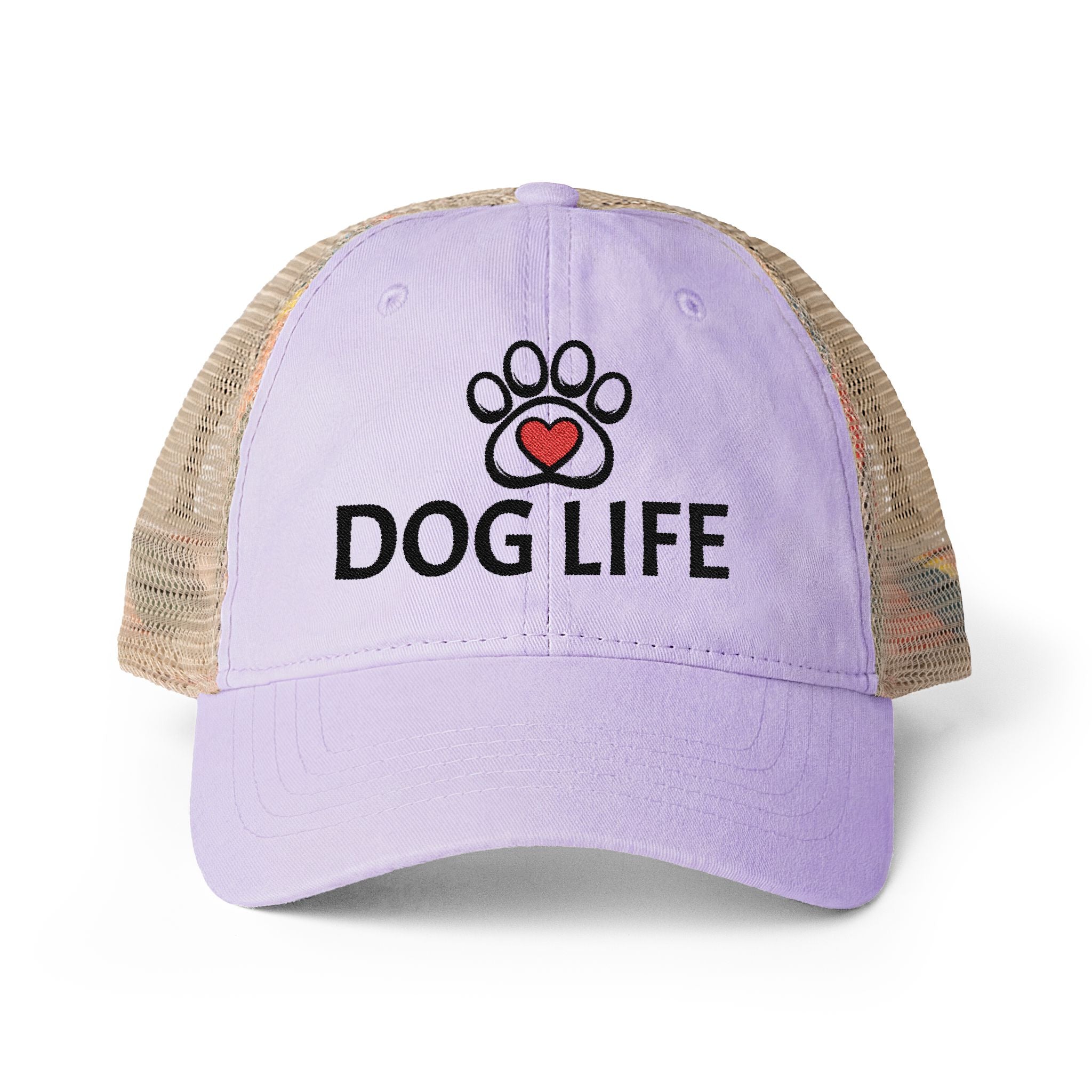 DOG LIFE Women's Washed Mesh-Back Cap