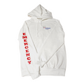 White Peconic ER Hoodie